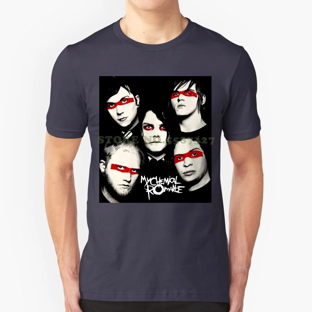 Темно-серые футболки My Chemical Romance Mcr Gerard Way Ray Toro Frank Iero с рукавом s-xxl топы в стиле