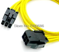 5557 4 2mm 6 pin pcie power extension cable for gpu video card pci express pci e 40cm