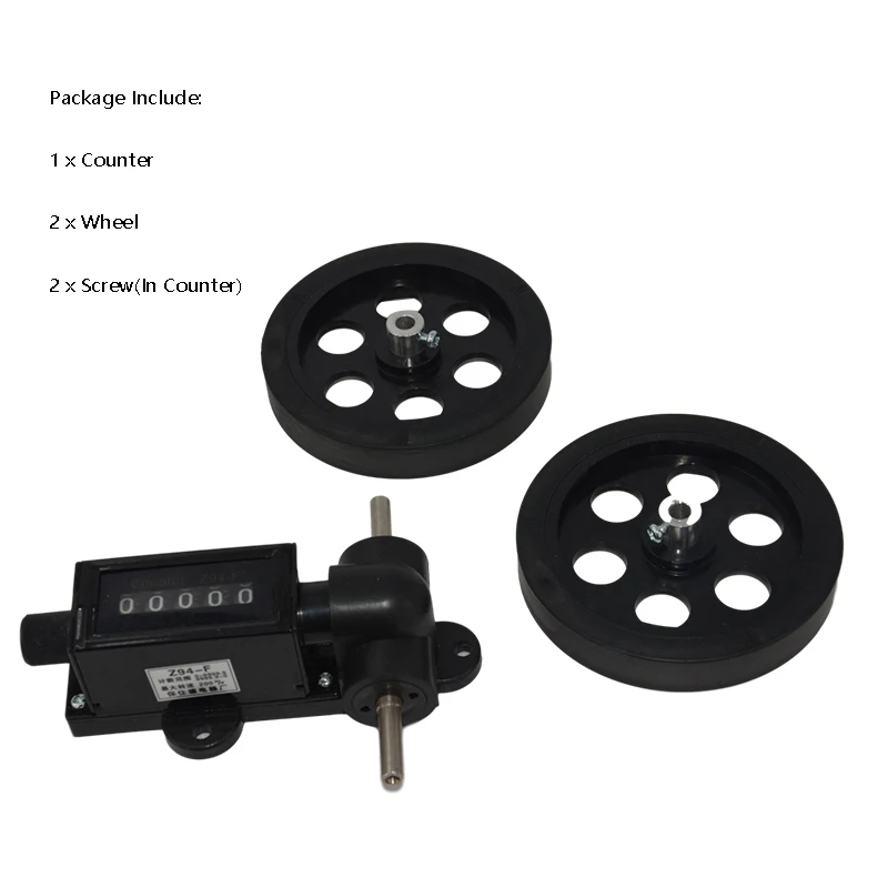 Счетчик длины вращения пятизначный измерительный инструмент кожаного кабеля