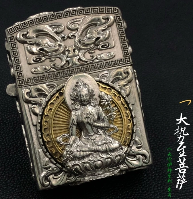 TH ручной работы 6 видов стилей тысячи рук Будда с тиснением и изображением из