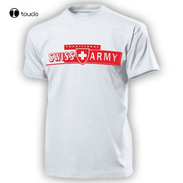 

New Fashion Tee Shirt Traditional Swiss Army Schweizer Armee Schweiz Militar Miliz - T Shirt Cool T-Shirt fashion funny new
