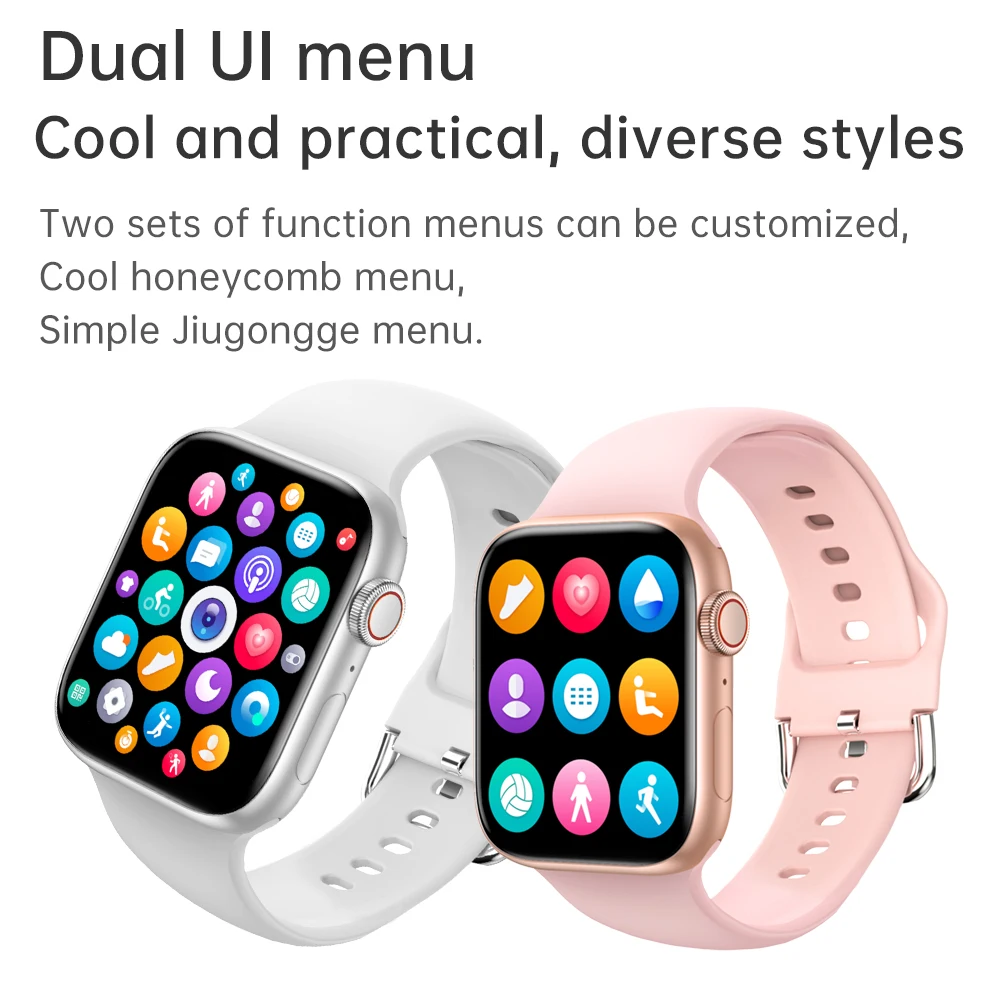 

T800 Smartwatch 2021 Newest 1.72 Inch Screen Bluetooth Call Bewiall Smart Watch Women For Android IOS VS M16 Plus DT100 HW22