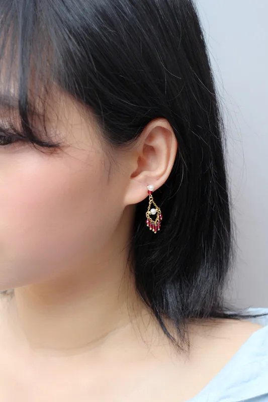 Серьги из стерлингового серебра 925 пробы, Модные Винтажные изысканные высококачественные длинные серьги с французским жемчугом, милые женские серебряные серьги, ювелирные изделия