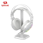 Игровые наушники Redragon Lamia2 с RGB-подсветкой, гарнитура с объемным звуком 7,1, USB, с микрофоном, кронштейн для наушников для компьютера, ПК, H320