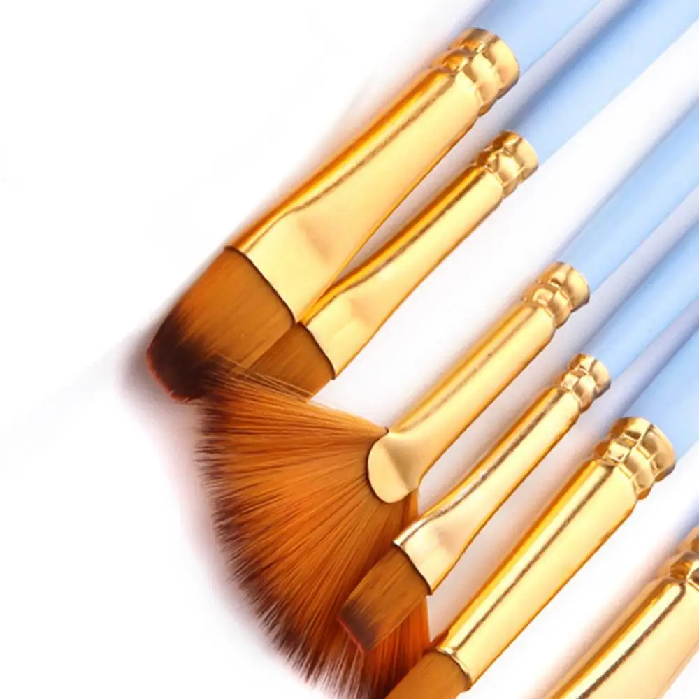 

12pcs Round Pointed Spike Tip Oil Painting Watercolor Brushes Nylon Hair Paintbrushes Set Different Size Fine Drawing Tool