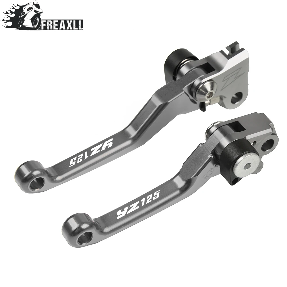 

For Yamaha YZ125 2015 2016 2017 2018 Motocross CNC Aluminum Dirt Bike Pit bike Pivot Handle Lever Brake Clutch Levers YZ125