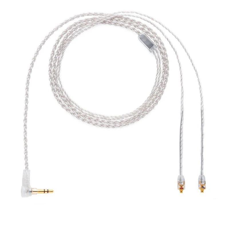 ALO Litz четырехъядерный посеребренный медный провод наушники Обновленная линия