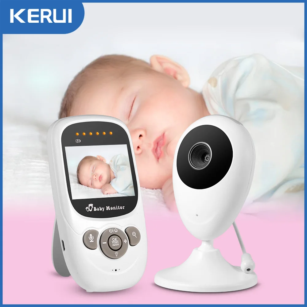 

KERUI Wireless Video Color Baby Monitor TFT Screen Baby Nanny Security Camera Night Vision Temperature Monitoring Babysitter