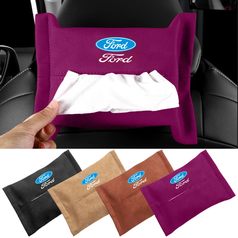 

Автомобильный держатель для салфеток, подвесная сумка для Ford Focus Fusion Explorer Fiesta Raptor Transit Ecosport Edge Escape Ranger Mondeo S MAX Kuga
