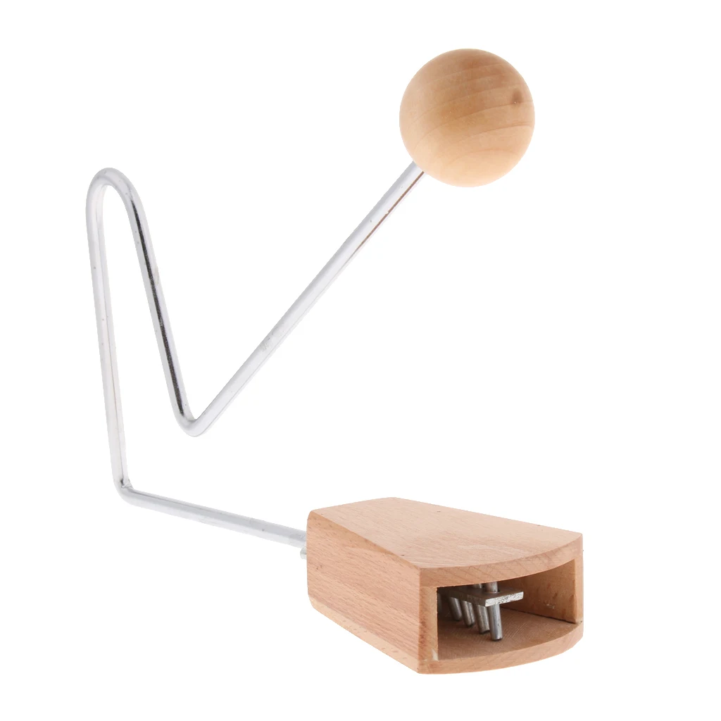 

Kids Wooden Castanets Clapper for Early Learning Educational Toys