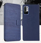 Чехол-книжка из искусственной кожи для Xiaomi Redmi Note 10S 9T 10