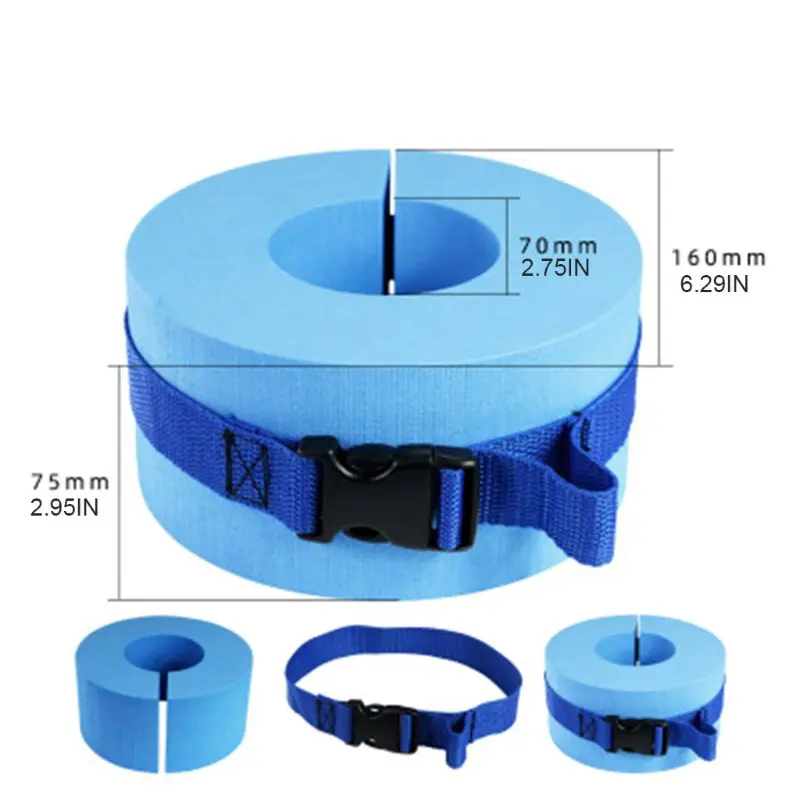 

A Pair Foam Swim Aquatic Cuff Water Aerobics Float Ring Fitness Exercise Ankles