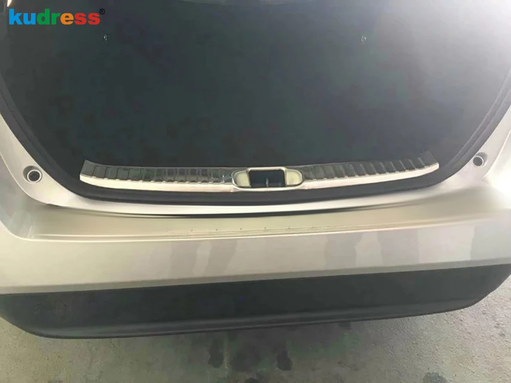 Внутренняя крышка багажника из нержавеющей стали для Toyota Prius 2016 2017 накладка на
