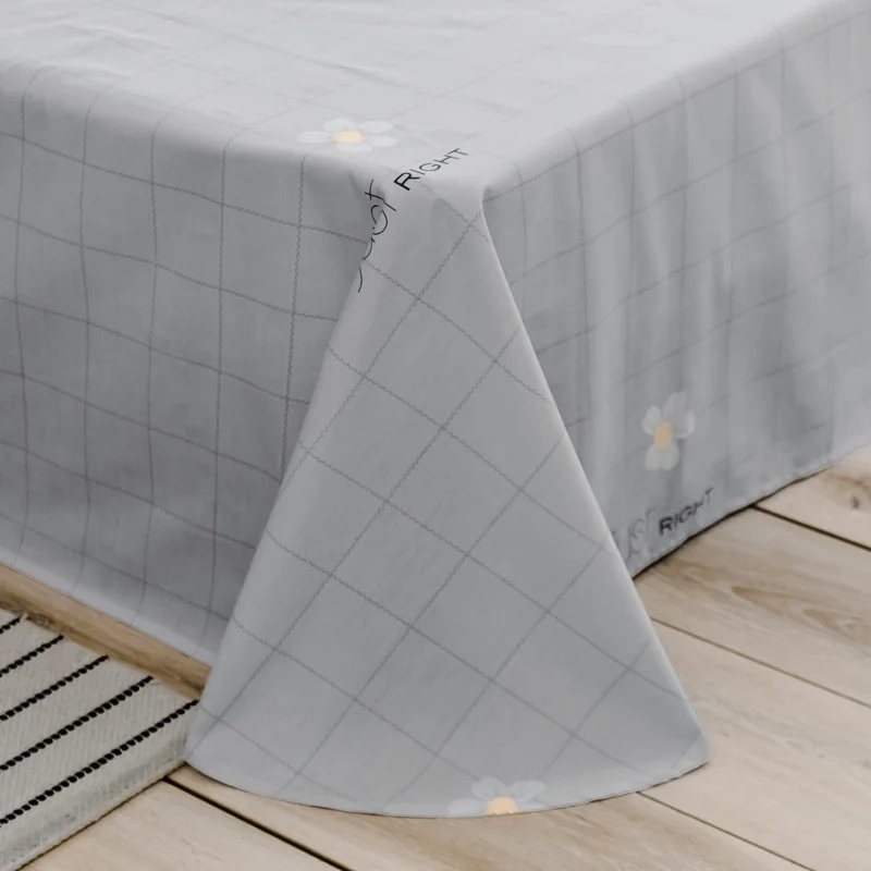 Комплект постельного белья из 4 предметов пододеяльник с белыми желтыми цветами