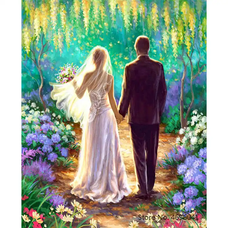 Картина по номерам рамки Раскраска домашний декор картины Рисунок Живопись