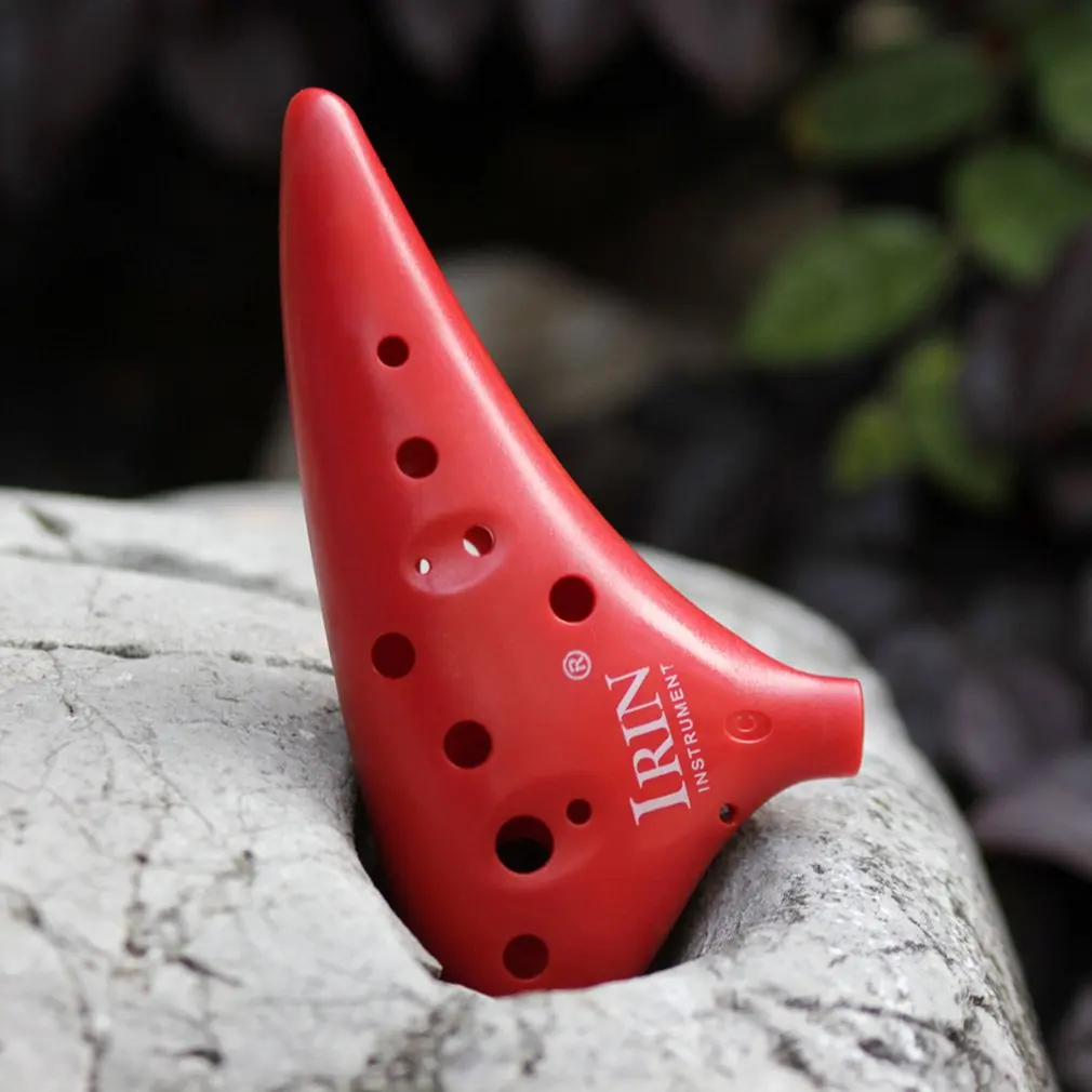 

1 шт. Небьющийся 12 отверстий Alto C Ocarina Прочный ABS пластик для начинающих Премиум Музыкальные инструменты подарки