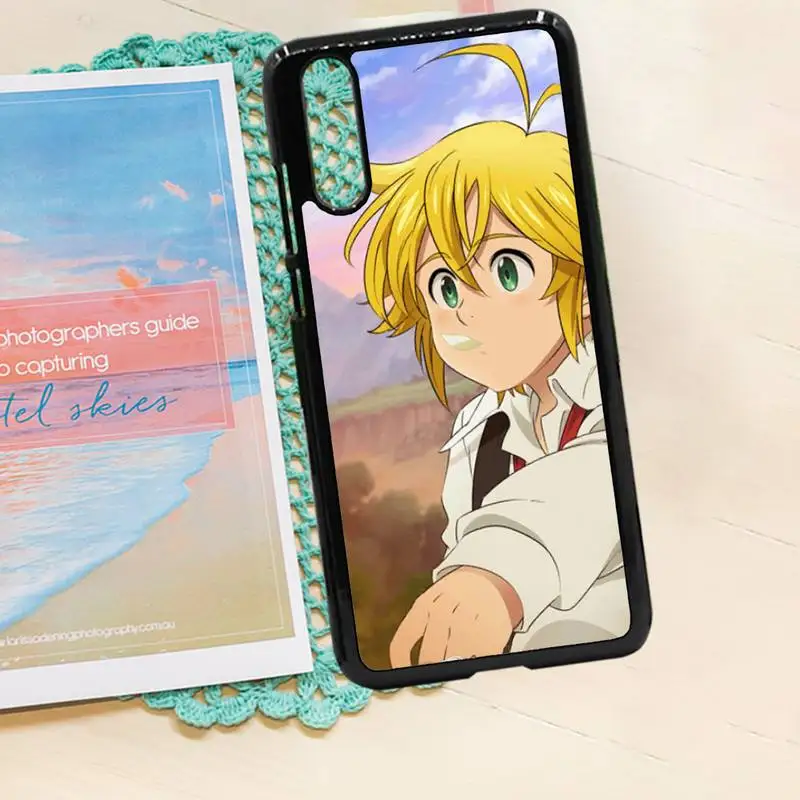 

Seven Deadly anime Sins Meliodas high quality Phone Case shell PC for iPhone 11 12 pro XS MAX 8 7 6 6S Plus X 5S SE 2020 XR