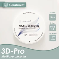 ceradirect 3d pro multilayer zirconia open system98mm%e2%80%94%e2%80%94for dental lab cadcam