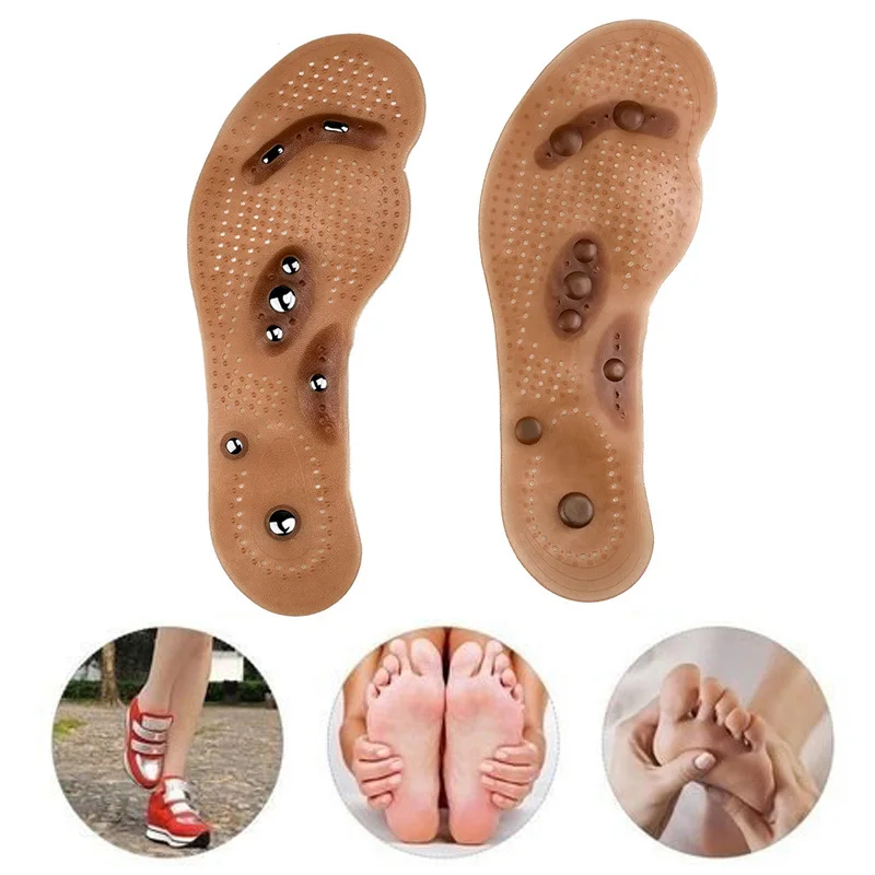 Хорошие здоровые тонкие акупрессуровые стельки для похудения массажер ног