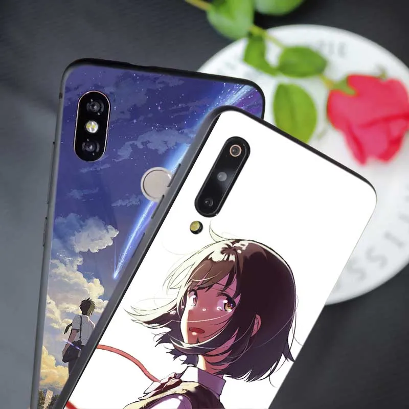 Your Name Cover for samsung galaxy a50 a70 a30 a40 a20 s8 s9 s10 plus Clear Soft Silicone Phone Case |