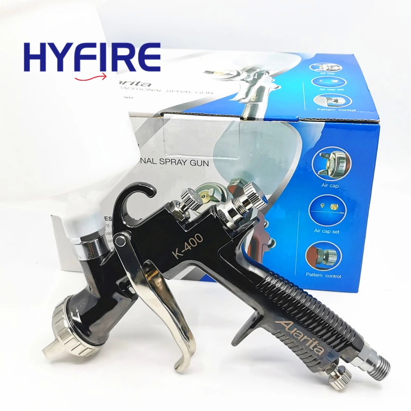 

Auarita K400 LVMP spray gun automobile spraye 1.4mm nozzle high atomization spray gun stainless steel nozzle Paint gun