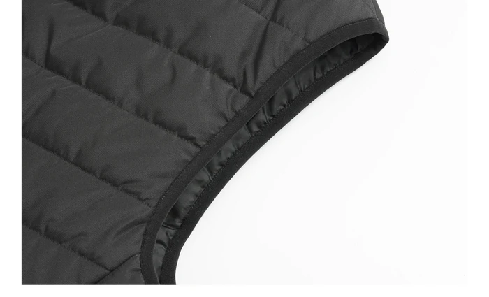 Giordano мужские куртки со стоячим воротником, без рукавов, стеганая куртка Homme с двойным карманом на молнии, Теплая мужская куртка, 01079724