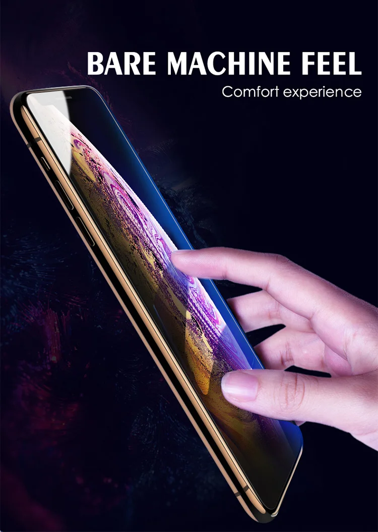 999D защитное стекло с закругленными краями для iPhone 7 8 6 6s Plus, закаленное защитное стекло для iPhone 11 Pro X XR XS Max