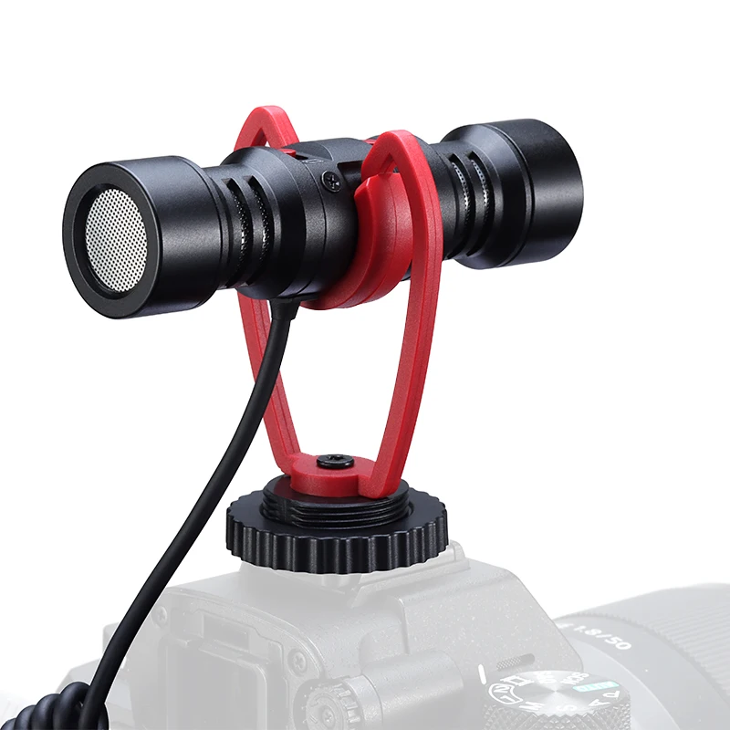 Sairen T Mic Стерео микрофон с двойной головкой для смартфона DSLR Аудио Видео Запись на