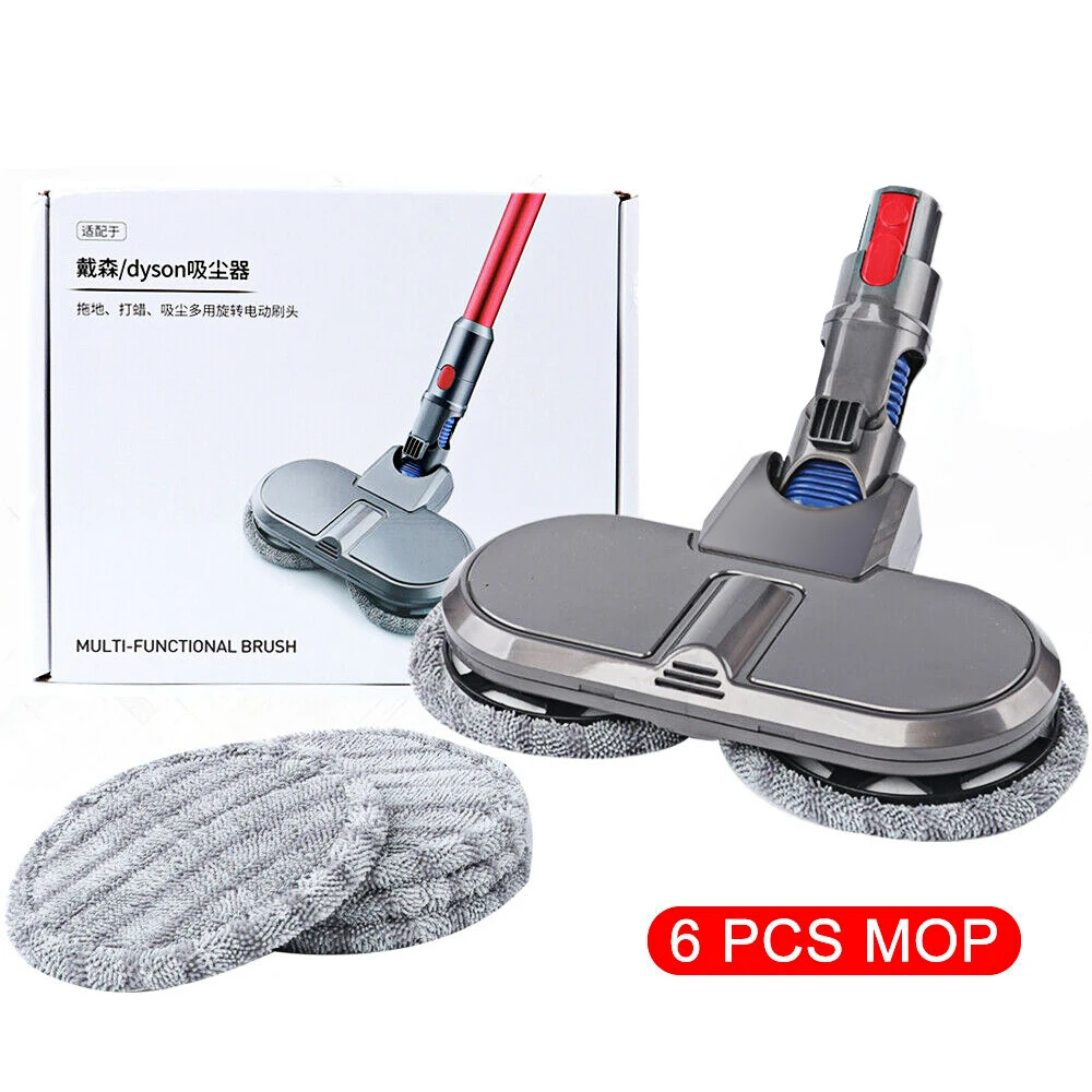 Electric Mopping Vacuum Brush And Cleaner Cleaning Cloth For Dyson V7 V8 V10 V11 Replaceable Parts Hot Sell|Запчасти для пылесоса|