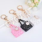 Европейская и американская мода кулон Новая краска охрана окружающей среды сплав сумка форма брелок сумка дикий кулон