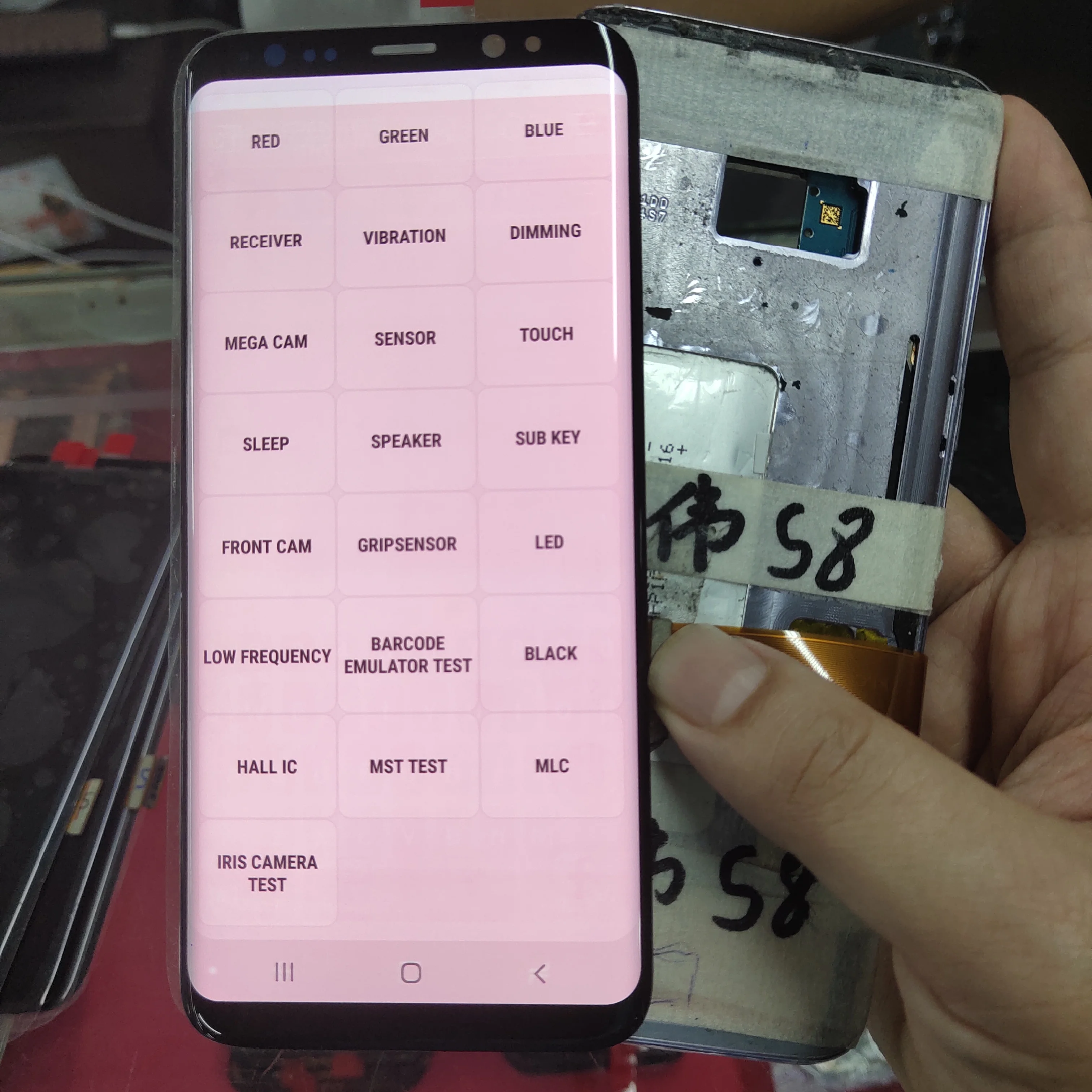 Оригинальный дигитайзер сенсорного экрана для Samsung Galaxy S8 G950 G950F ЖК дисплей G955 Plus