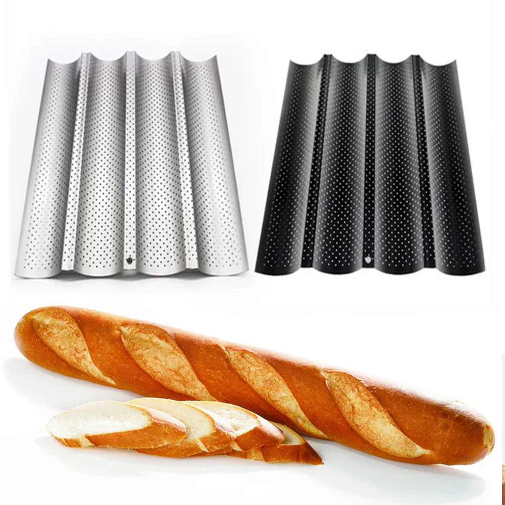 Новая форма для выпечки французского хлеба волнистый поднос практичная багетная