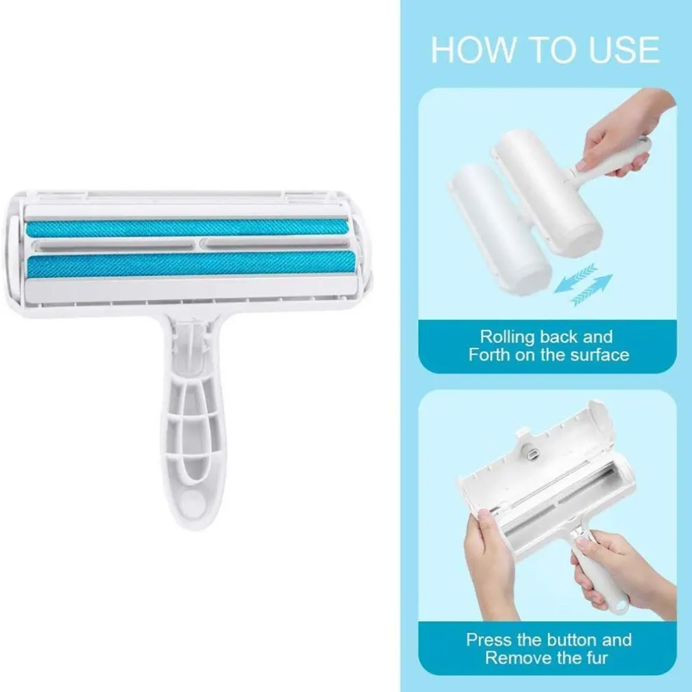 Pet Grooming Hair Remover Brush Gentle Efficient Deshedding Massage Dogs Bath Cats Supply | Дом и сад