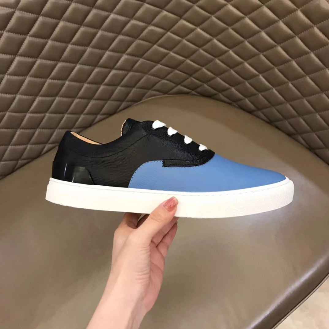 

Men's Brand Casual Genine Leather Flat Shoes