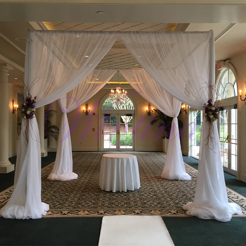 Декор для мероприятий свадебный фон квадратная Регулируемая труба рамка наборы