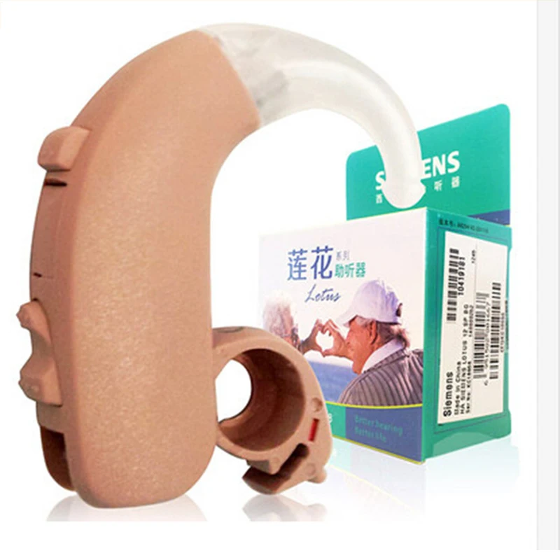 S-12SP Digital Mini Siemens Lotus Hearing Aid Adjustable Tone Sound Amplifier For Deafness Moderate Loss Ear Care | Красота и