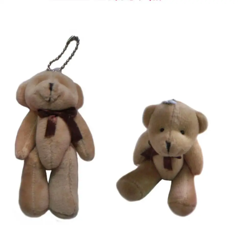 Бесплатная доставка 40 шт./лот свадебные украшения плюшевый медведь кукла