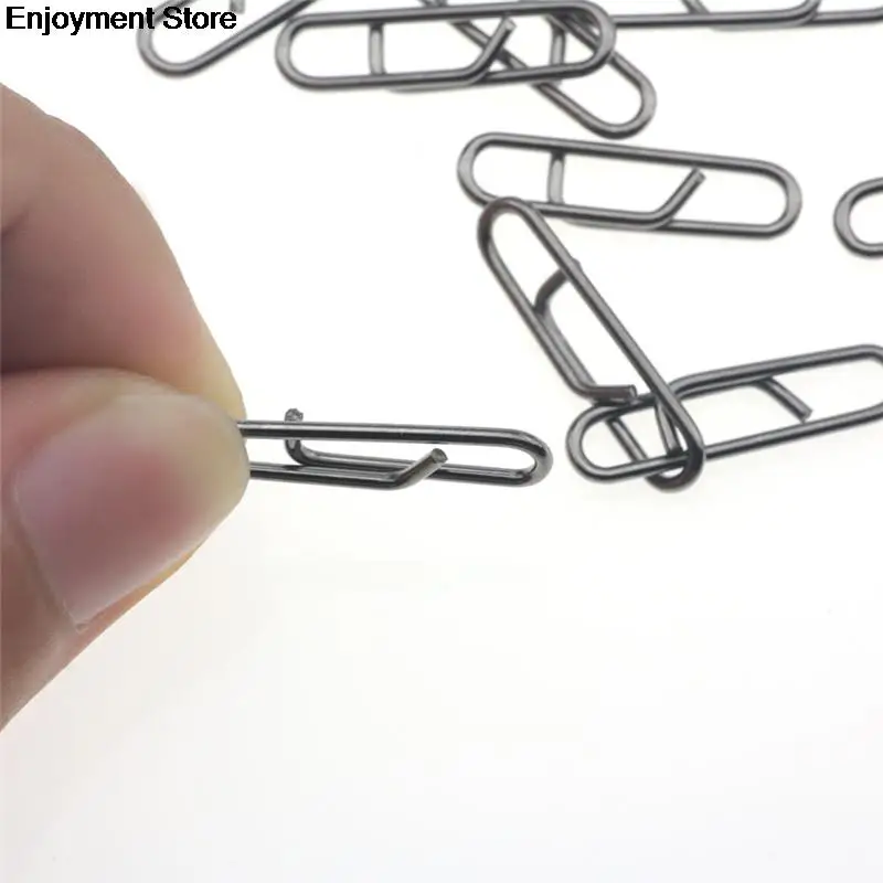 Новый 50 шт. мощный скоростной зажим оснастка рыболовные снасти быстрой смены