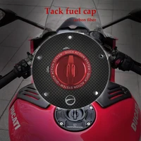 carbon fiber motorcycle accessories quick release key fuel tank gas oil cap cover for ducati superleggera 2017 2020