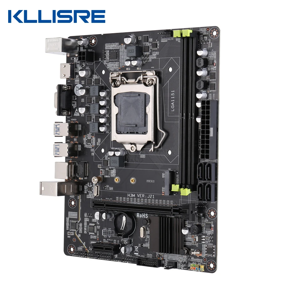 Kllisre H310 материнская плата LGA 1151 DDR4 оперативная память Поддержка Intel i3/i5/i7 процессор
