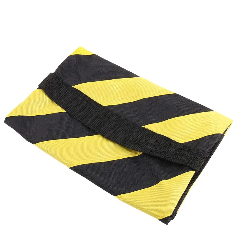 

Dual Zipper Balance Sandbag Orange Black Stripes Photography Sand Bag for Tripod 634B