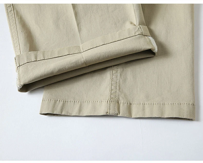 Брюки мужские тонкие хлопковые Слаксы для мужчин среднего возраста прямые