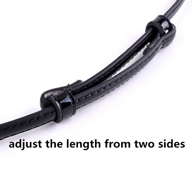 Ремень из натуральной воловьей кожи Женский роскошный тонкий регулируемый пояс