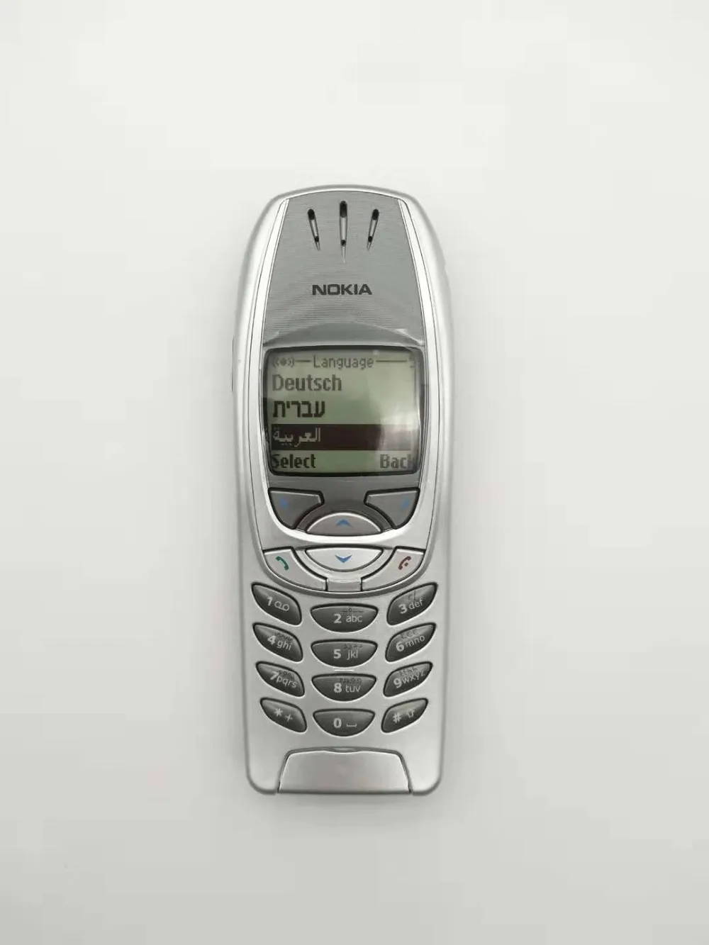 6310i разблокированный Nokia 6310i 2G GSM трехдиапазонный Bluetooth классический мобильный телефон Восстановленный