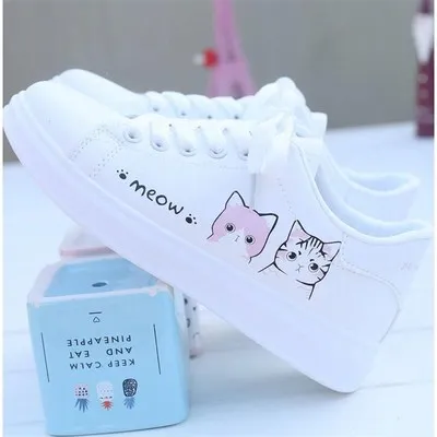 Новая модная обувь весенне Для женщин 2019 Новинка на плоской подошве с мягкой