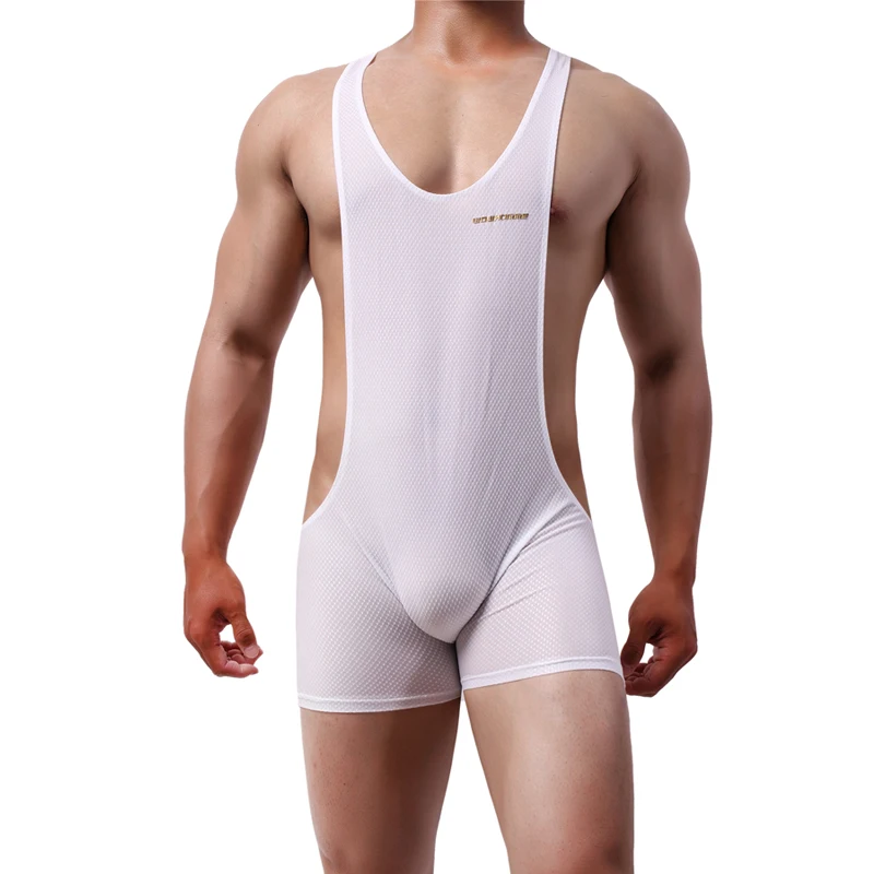 Men Shaper Bodysuit Sexy Lingerie Slimming Underwear Body Shaper Bodysuit Wrestling Jumpsuit Fitness Men Shapewear