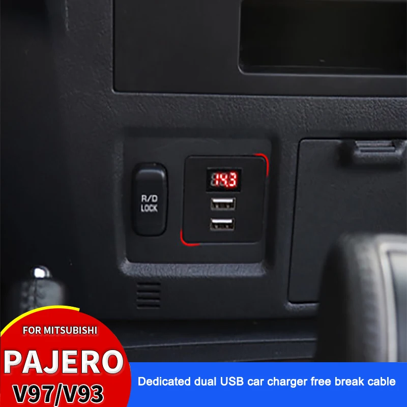

For Pajero USB Interface V97 V93 V87 Original C-Type Charging 220V Pajero Rear Inverter Charging Port Modification Accessories