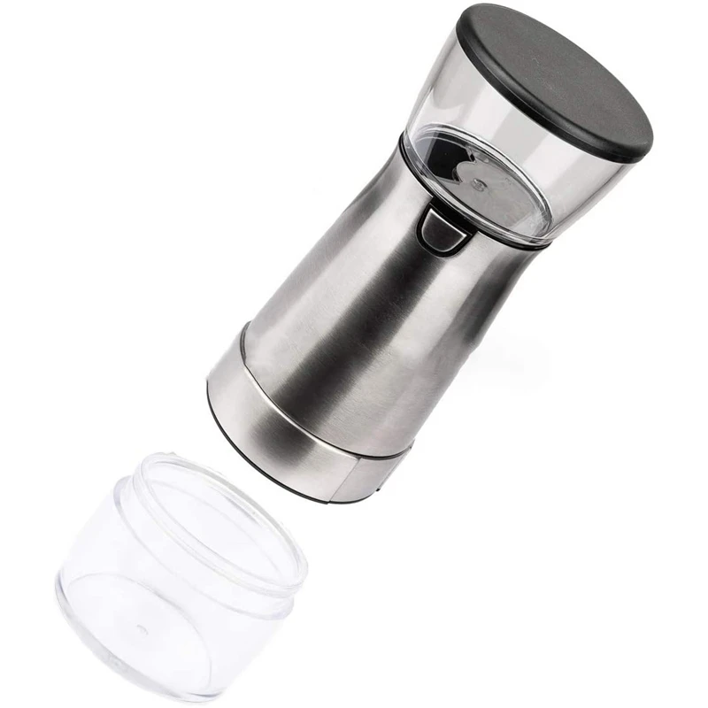 

USB Electric Coffee Grinder Stainless Steel Adjustable Professional Coffee Bean Mill Machine Kitchen Tools