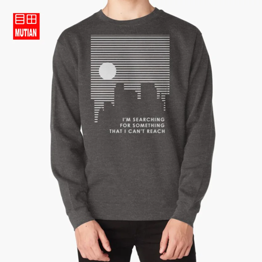 darkgrey-sweatshirt Halsey-Ghost толстовки с капюшоном halsey music ghost Инди tumblr - Цвет: darkgrey-sweatshirt