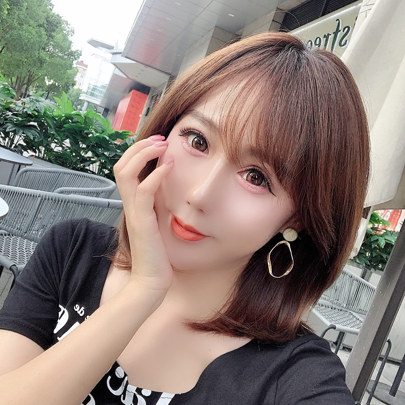 Нерегулярные геометрической формы уличной моды защелка стержень серьги